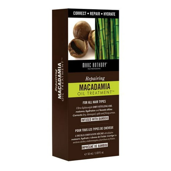MARC ANTHONY COSMETICS INC Marc Anthony Repairing Macadamia Oil Treatment with Bamboo
