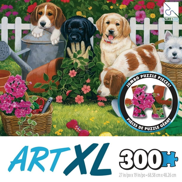 Sure-Lox In the Garden 300 Piece Puzzle - Walmart.ca