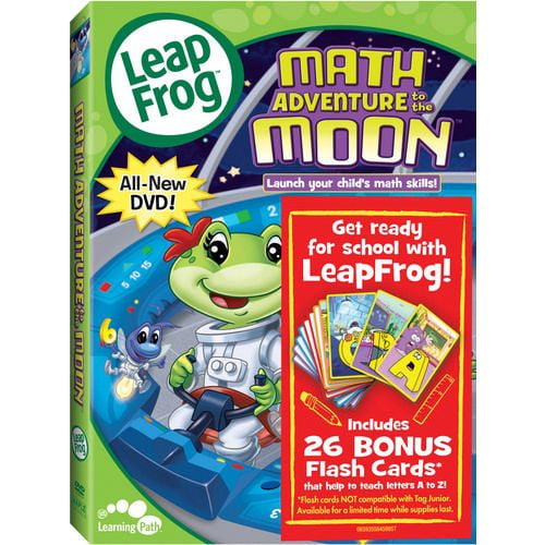 LeapFrog: Math Adventure To The Moon (with Flashcards) (Walmart Back-To-School Exclusive)