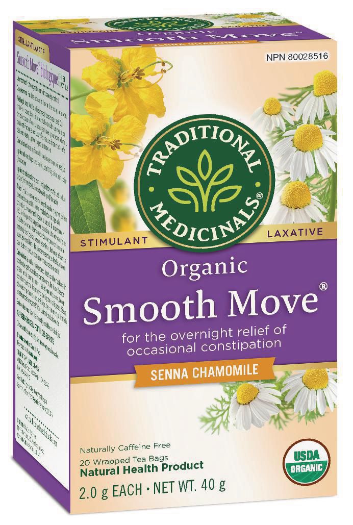 Traditional Medicinals Organic Smooth Move Chamomile Walmart Canada