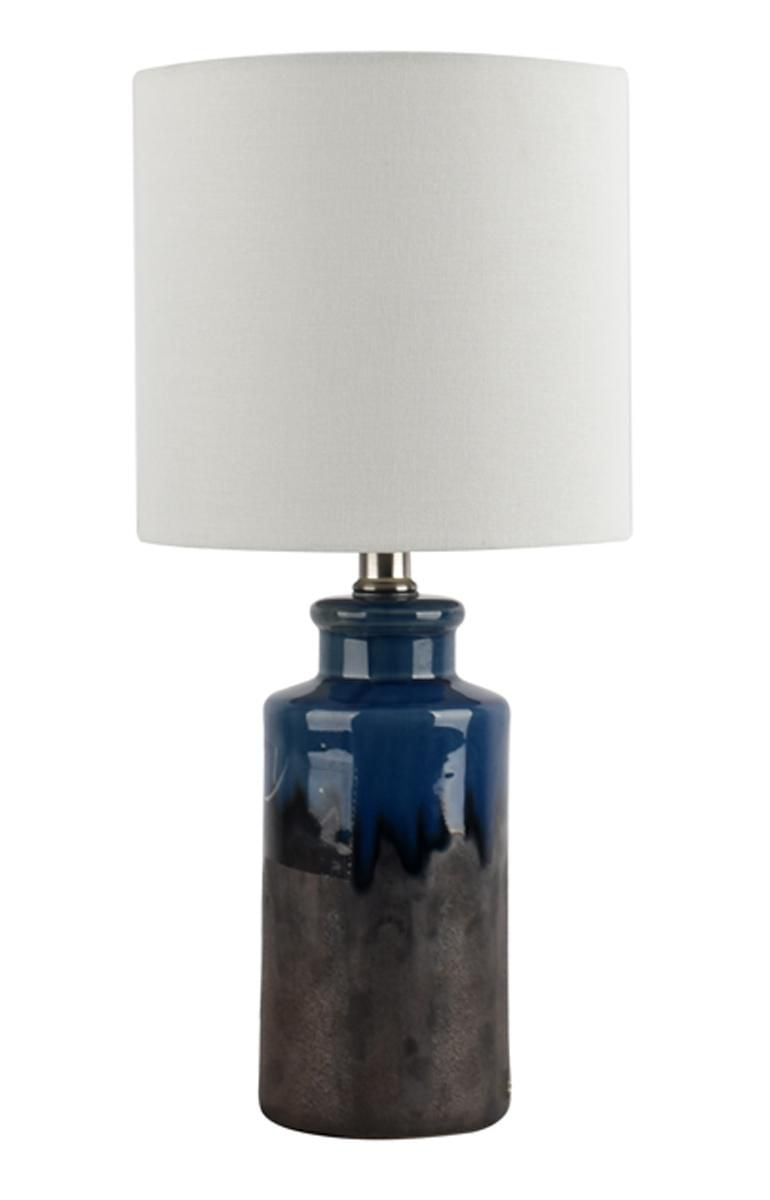 17" red reactive glaze ceramic lamp Walmart Canada