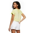 thumbnail image 3 of No Boundaries Women's Boxy V-Neckline Tee, 3 of 6