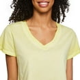 thumbnail image 4 of No Boundaries Women's Boxy V-Neckline Tee, 4 of 6