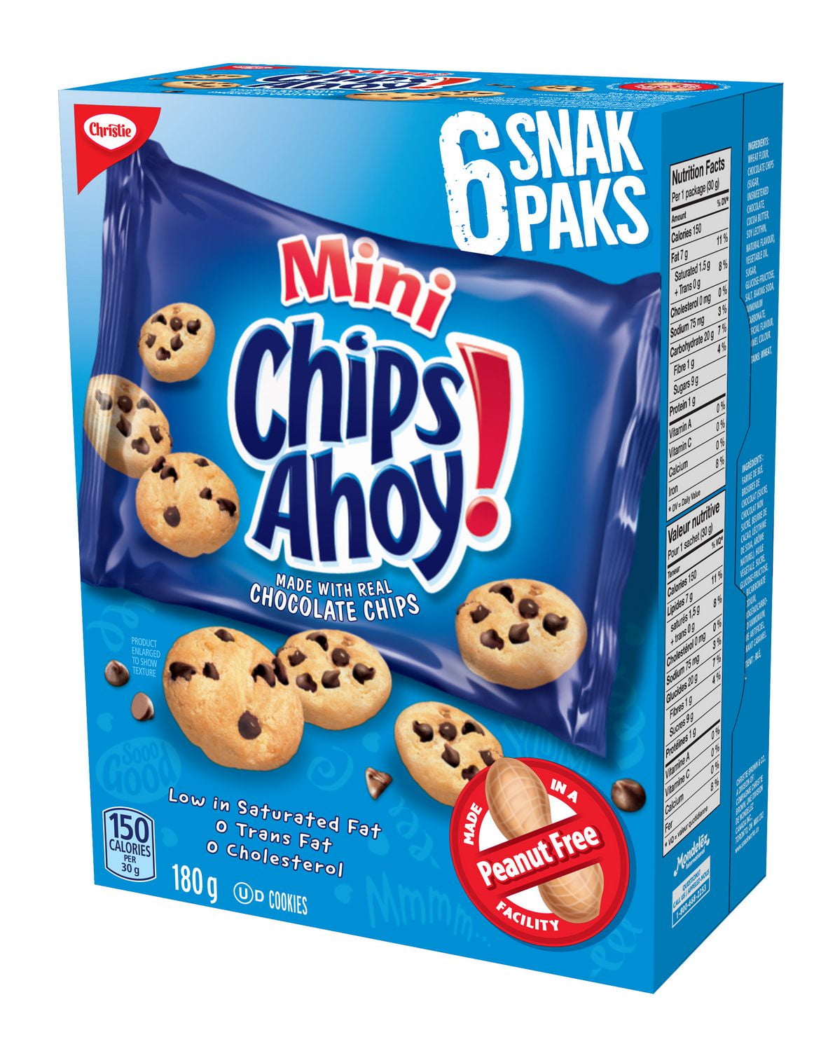 Mr. Christie Snak Paks Mini Chips Ahoy! Walmart Canada