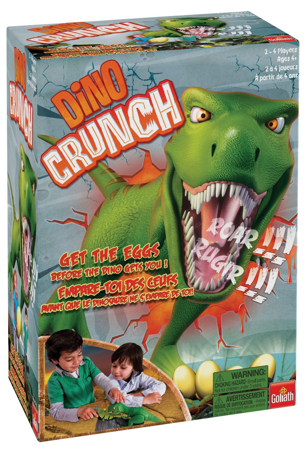 Goliath: Jeu de Dino Crunch Volez les œufs de Dino affamés 