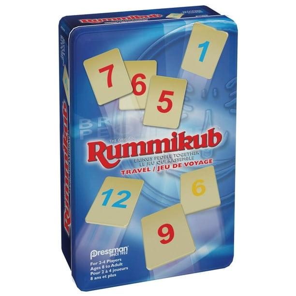 Pressman Grands chiffres Rummikub de style rétro – Multicolore exclusif   : : Jeux et Jouets