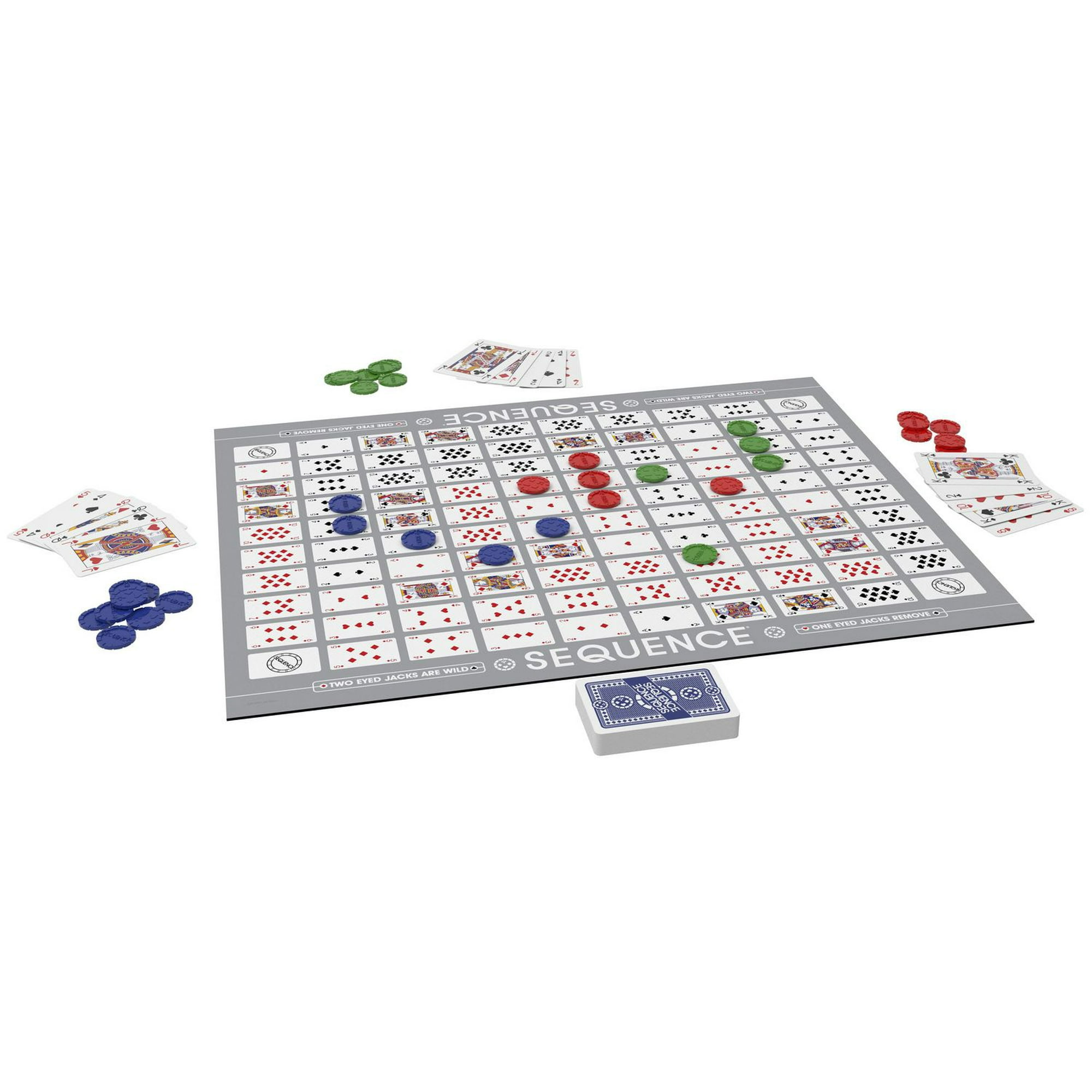JAX Sequence Board Game, 135 player tokens, ages 7+ 