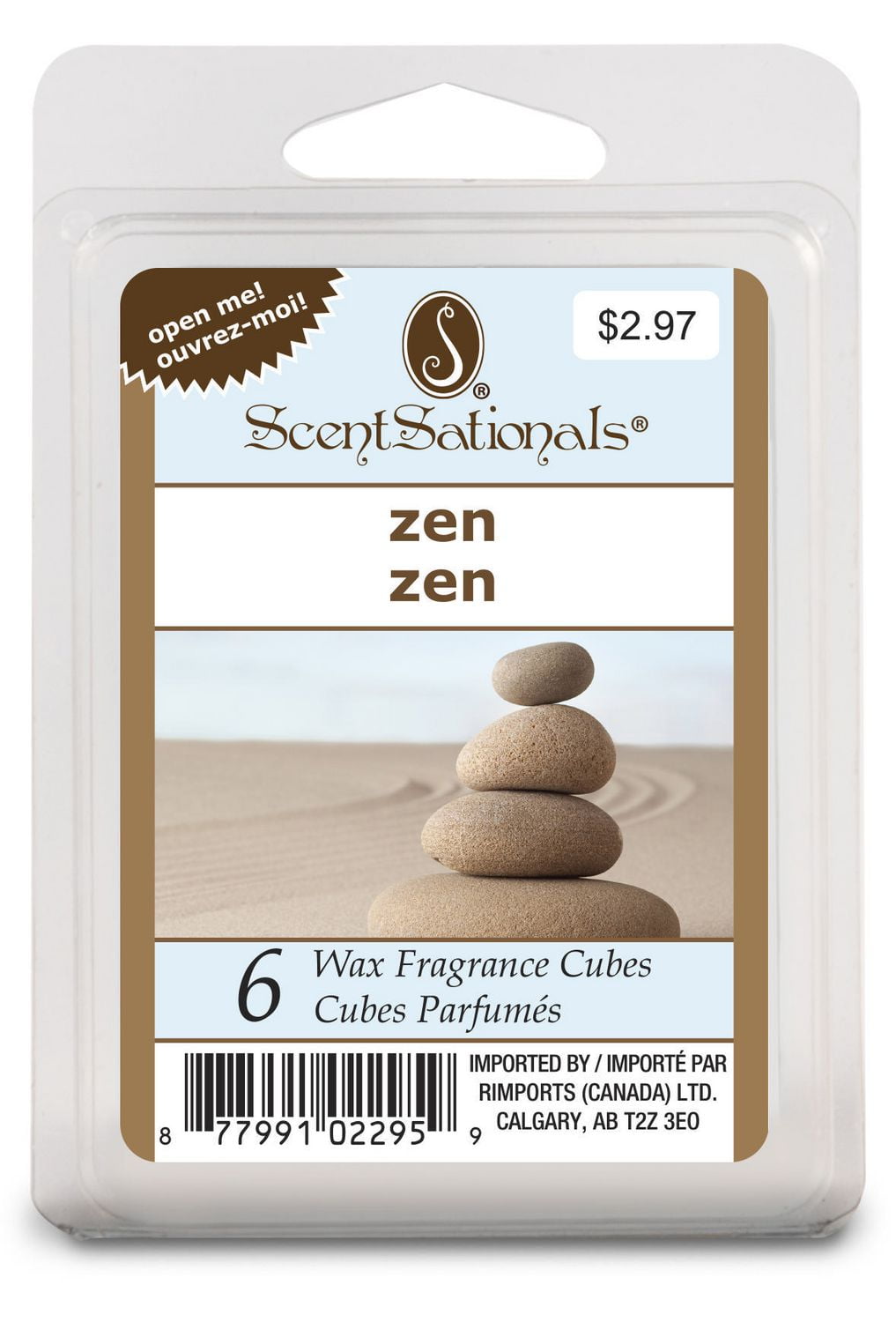 ScentSationals® Wax Cube, Zen 5 Pack Walmart Canada