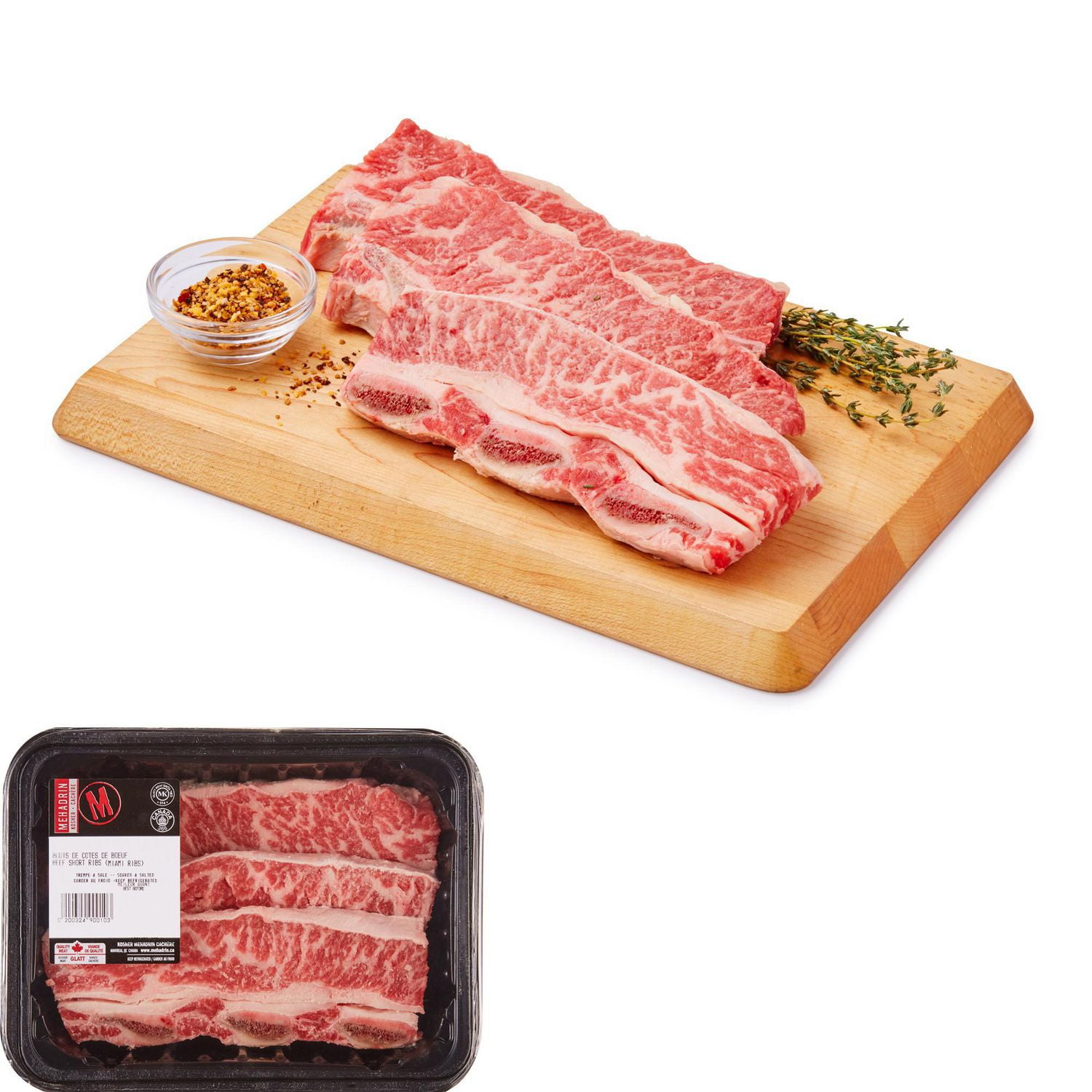 Mehadrin Kosher Beef Miami Ribs Walmart Canada