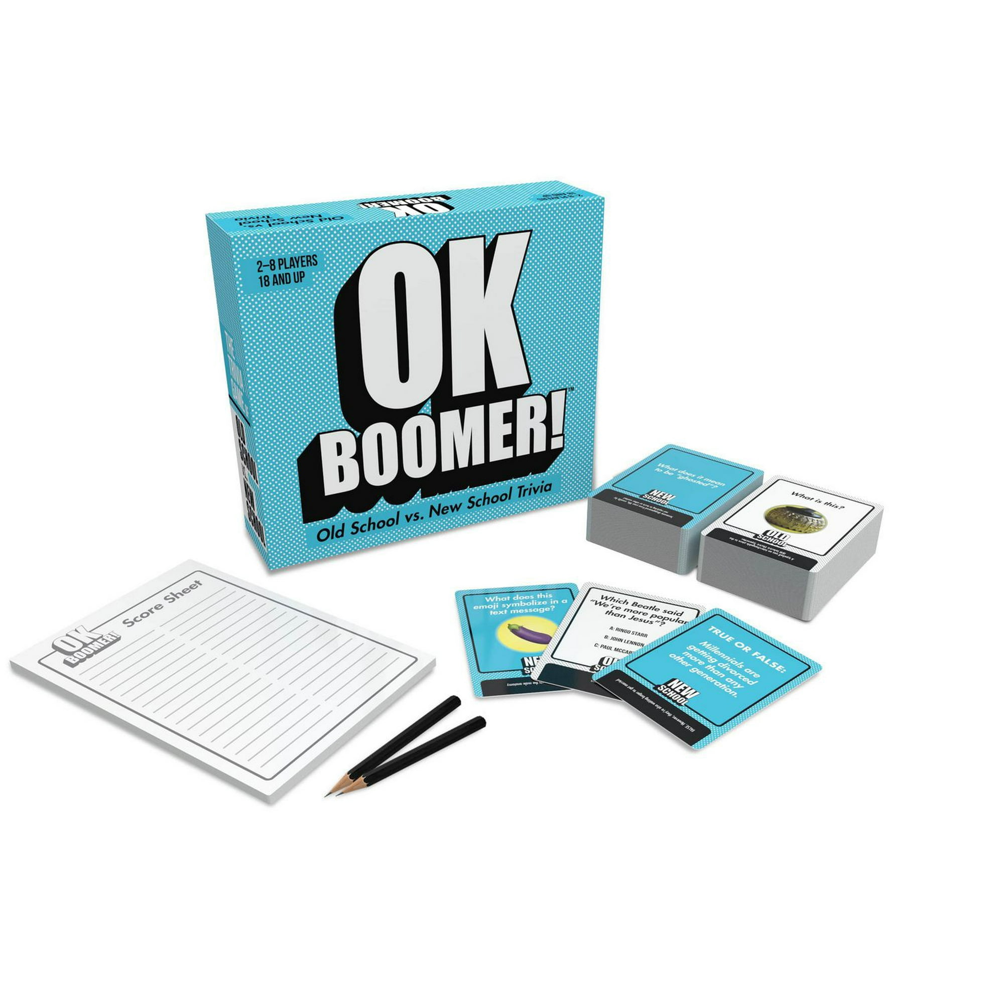 Games Adults Play: OK Boomer! - The Old School vs. New School Trivia Game -  Walmart.ca