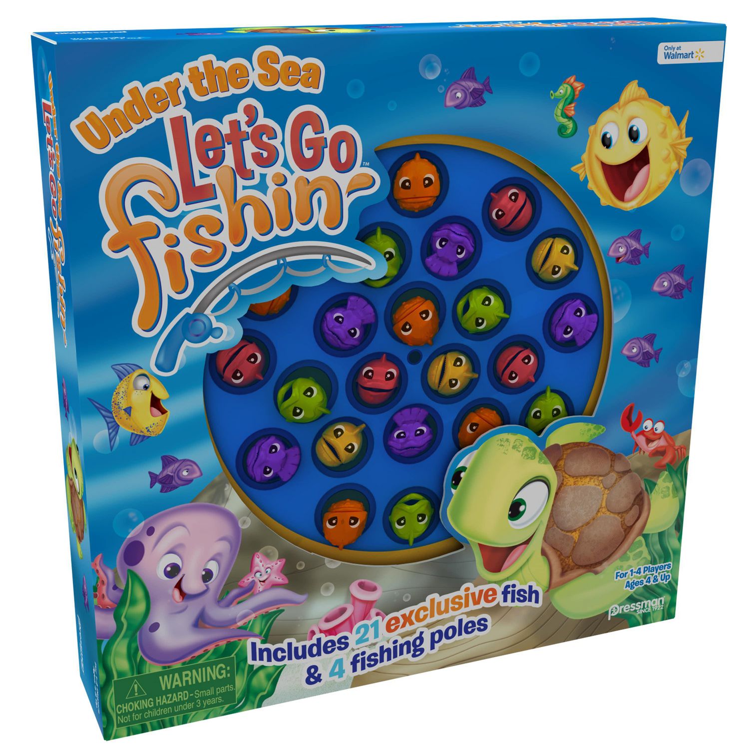 Let's Go Fishin' Game by Pressman - The Original Fast-Action