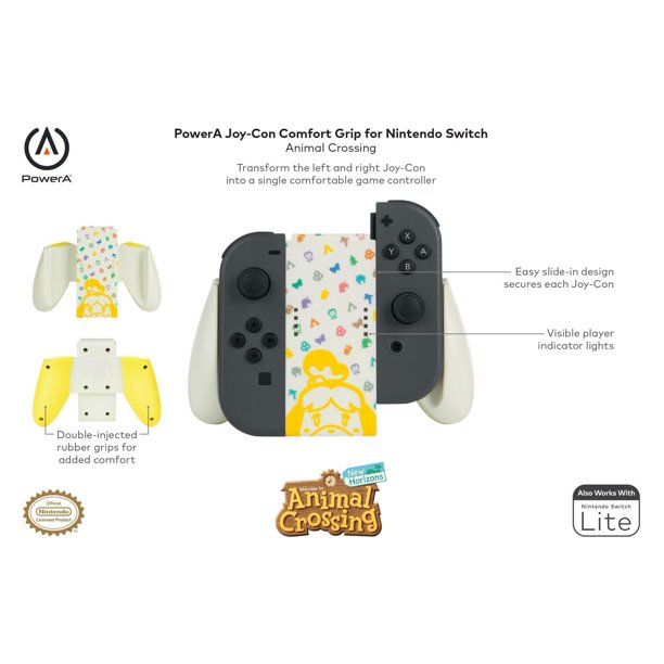 Joy-Con Comfort Grip for Nintendo Switch – Animal Crossing