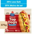 thumbnail image 1 of Maple Leaf Natural Top Dogs Less Salt Hot Dogs, 1 of 8