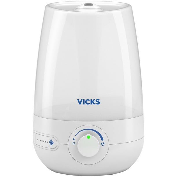 Vicks VUL545C FilterFree Ultrasonic Cool Mist Humidifier, Visible