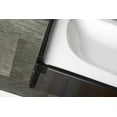 thumbnail image 4 of Table à langer Foundations murale horizontale en surface en acier inoxydable, 4 of 6