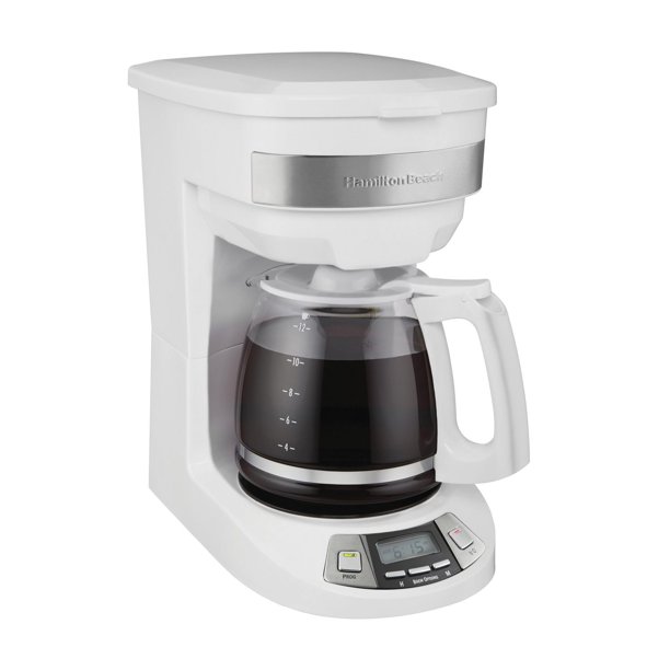 Mr. Coffee® 5-Cup Programmable Coffee Maker, 25 oz. Mini Brew, Brew Now or  Later, with Water Filtration and Nylon Filter