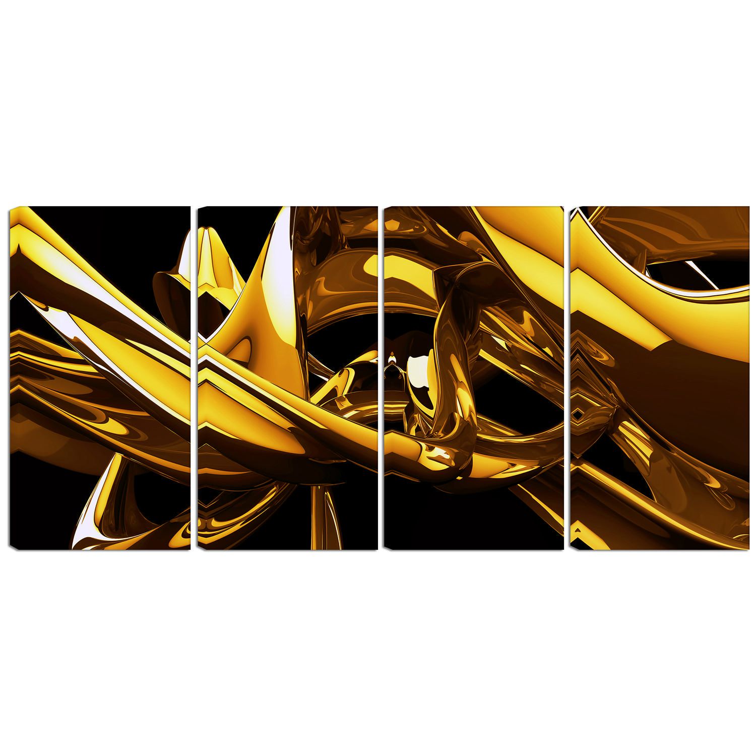 Design Art Red vs Blue Abstract Art on Canvas Wall Art Walmart Canada