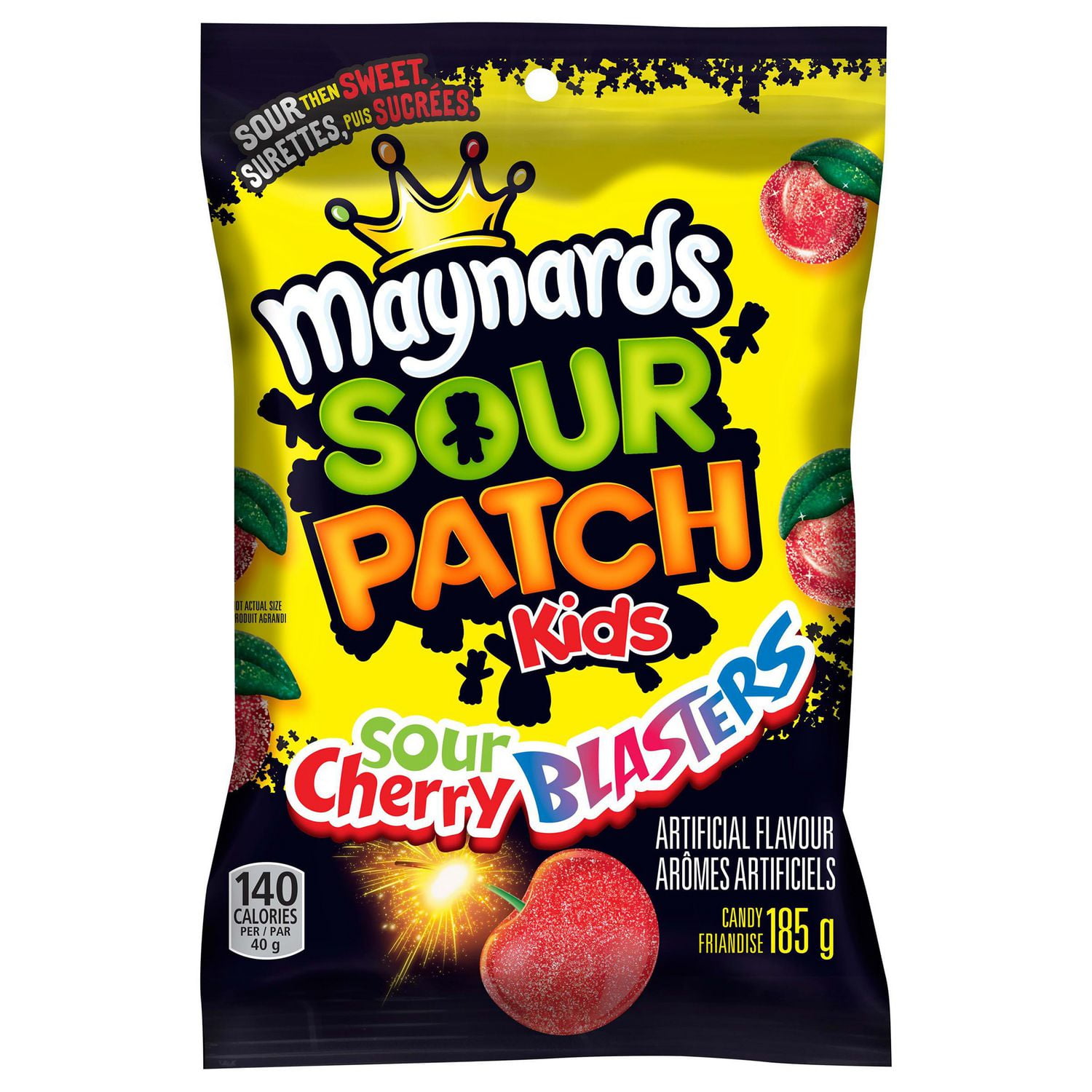Maynards Sour Patch Kids Sour Cherry Blasters Candy Walmart Canada
