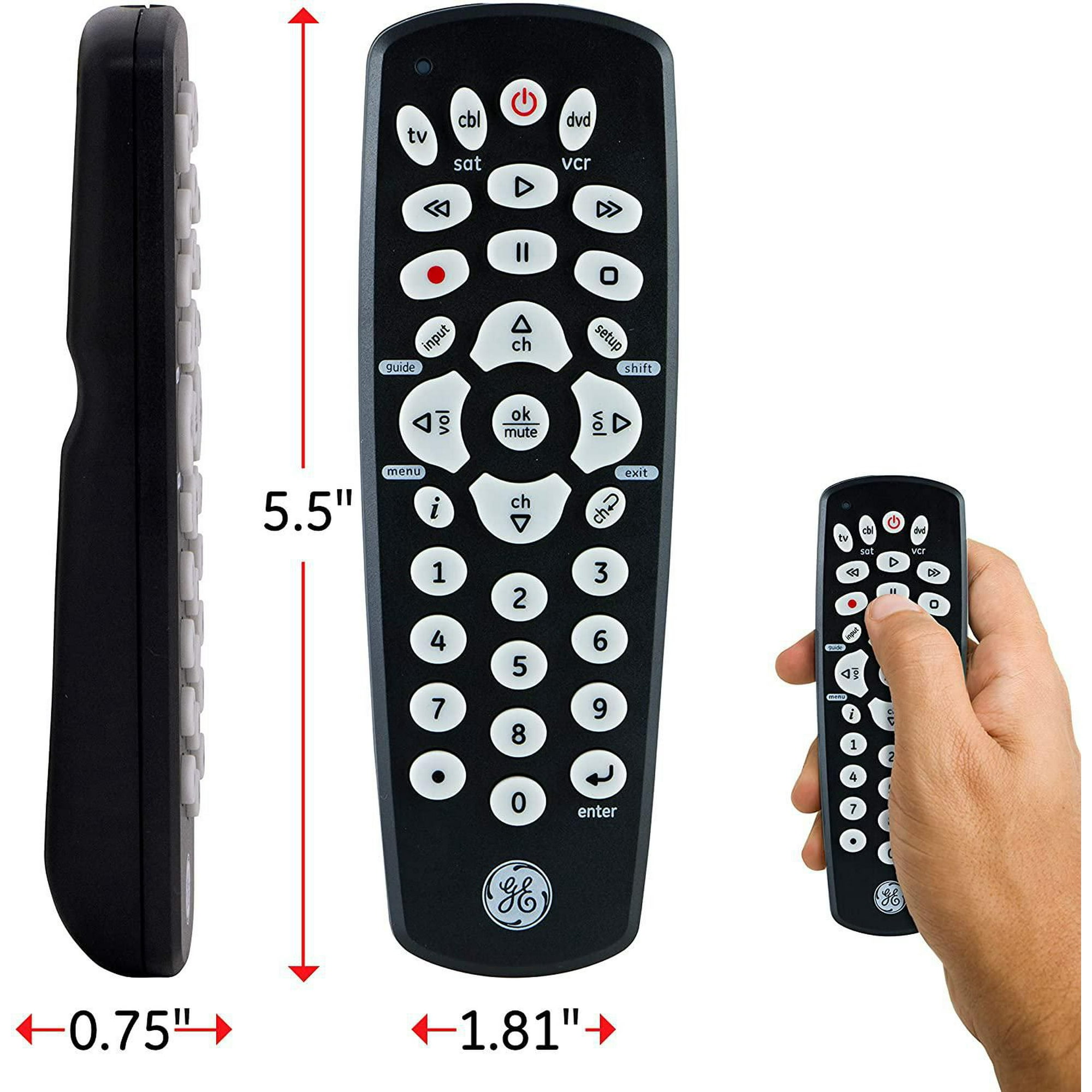 3-Device Universal Remote Control