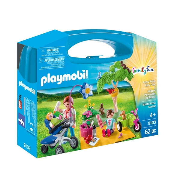PLAYMOBIL - Valisette Chambre de bébé - Voiture et figurine - JEUX, JOUETS  -  - Livres + cadeaux + jeux