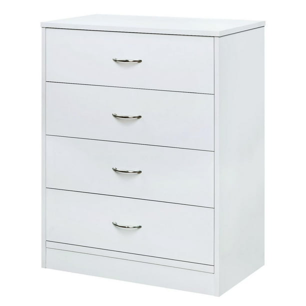 Mainstays 4-Drawer Dresser, Dark Oak, 4 drawers, 36" tall