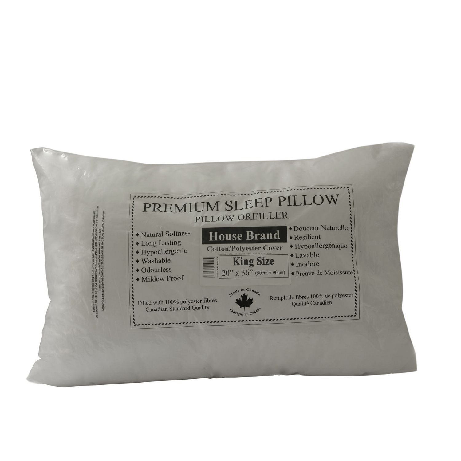 Oreiller polyester danger Outlet
