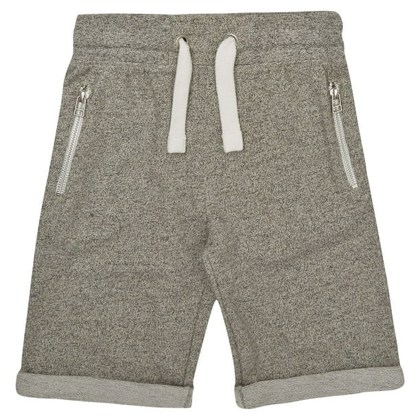 Short gris avec poches à glissière George British Design pour garçons