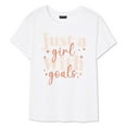 thumbnail image 3 of The Pink Closet Women's Plus Crew Neckline Tee, 3 of 3