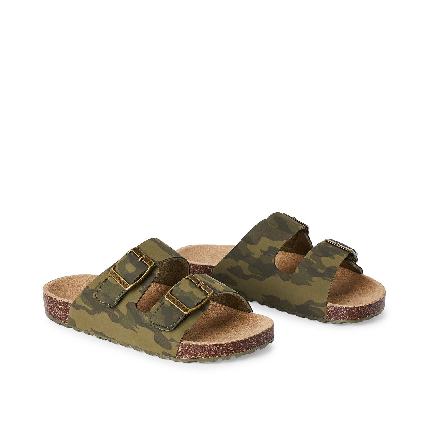 George Boys' Double Buckled Sandals
