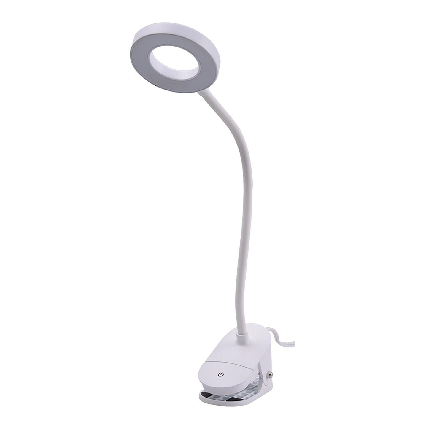 Mainstays metal deals gooseneck clip lamp