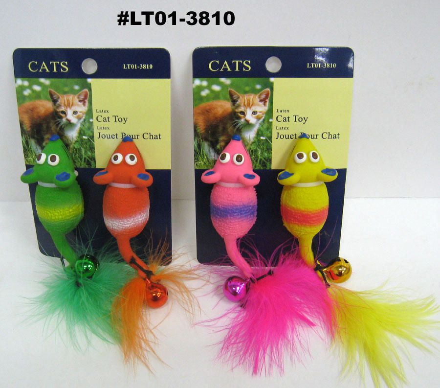 Rubber clearance cat toys