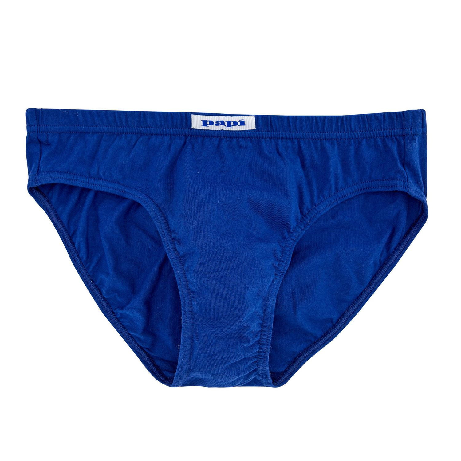 PAPI Men's Premium Cotton Low-Rise Briefs, 6 Pack