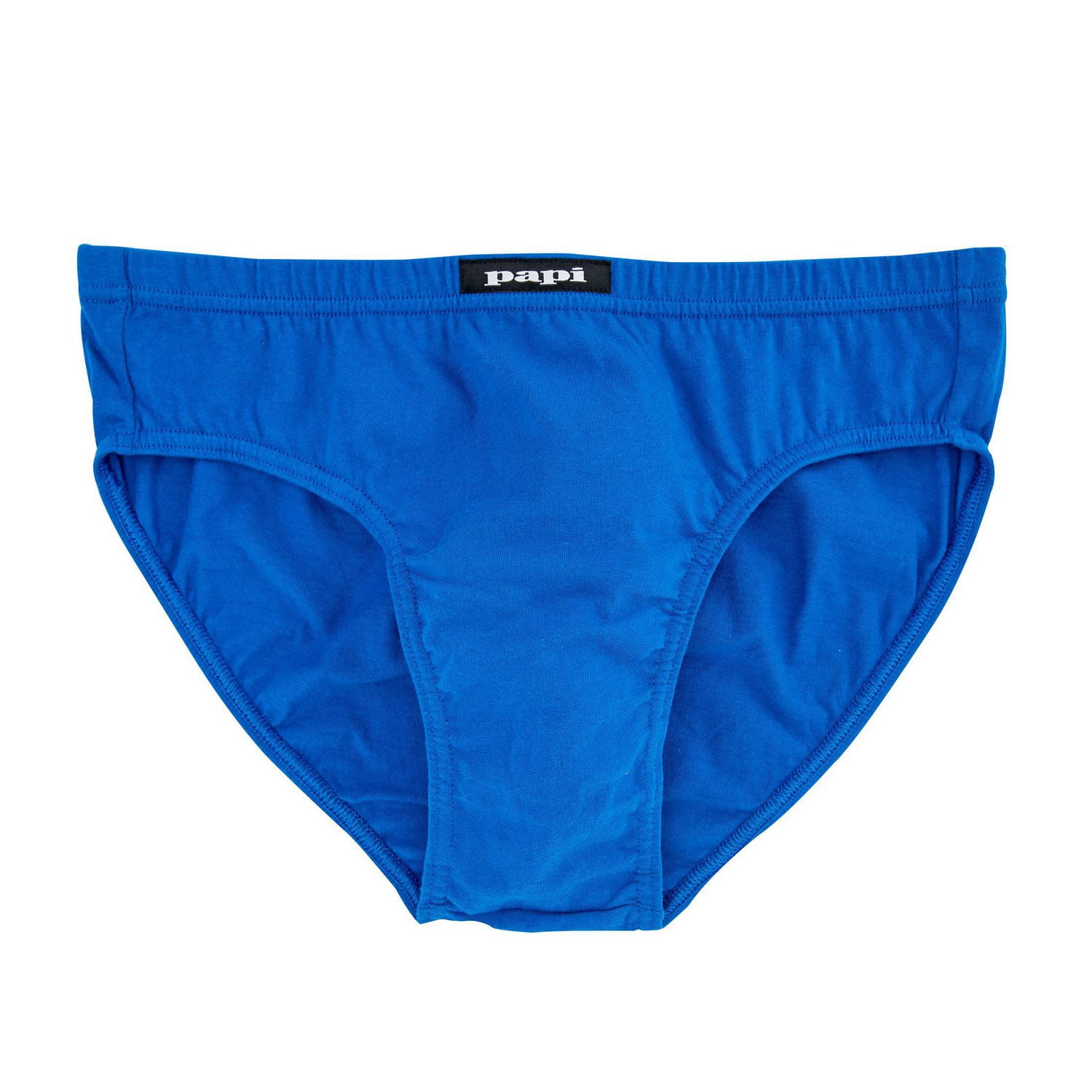PAPI Men's Premium Cotton Low-Rise Briefs, 6 Pack