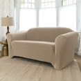 thumbnail image 1 of Housse extensible pour causeuse de Sure Fit en velours, 1 of 1