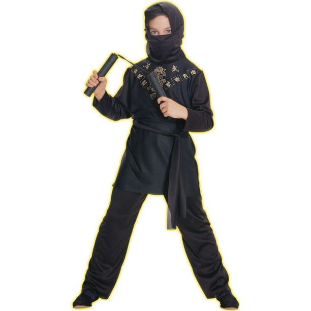 Déguisement de Ninja Enfant - Taille et Coloris au Choix - Jour de Fête -  Ninja - LICENCES ET THEMES