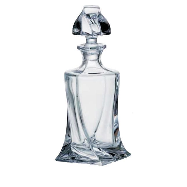 Ezekiel Crystal Glass Whiskey & Brandy Decanter by Zodax - Seven