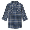 thumbnail image 1 of George Boys' Plaid Flannel Shirt, 1 of 2