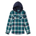 thumbnail image 1 of George Boys' Plaid Flannel Shirt, 1 of 2