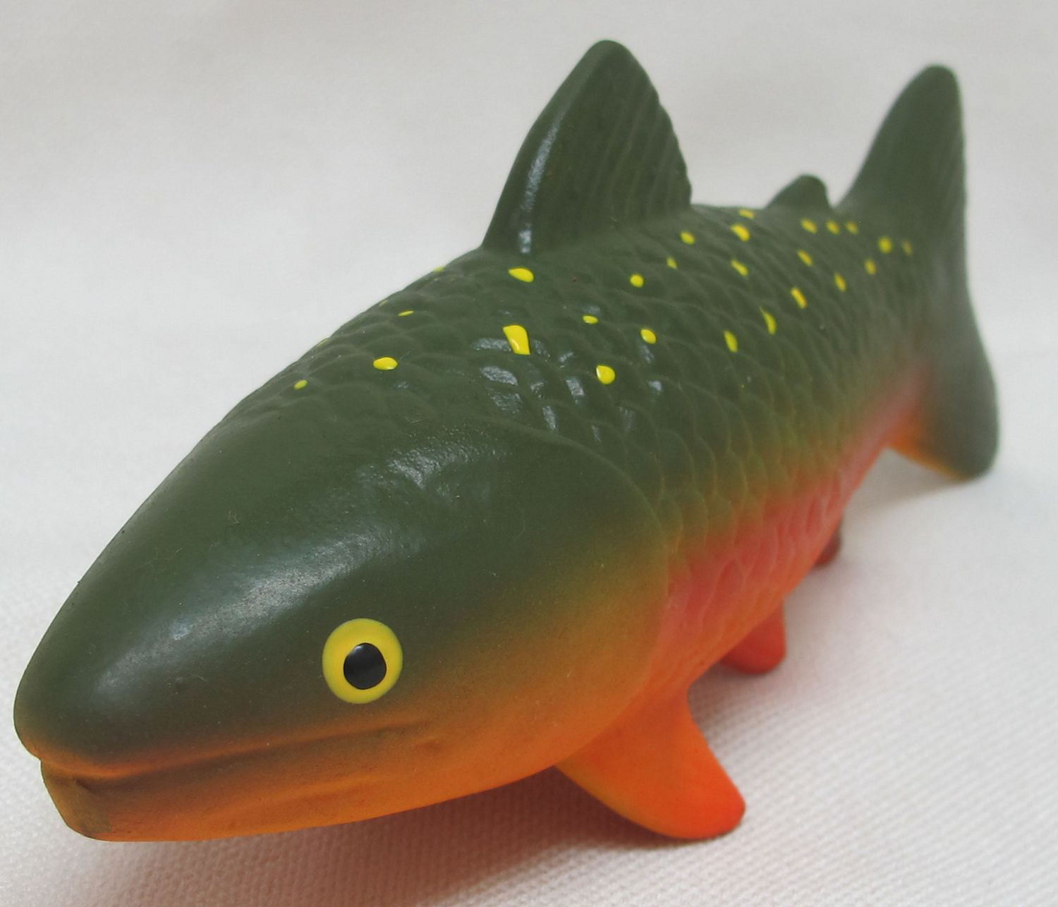 latex fish dog toy