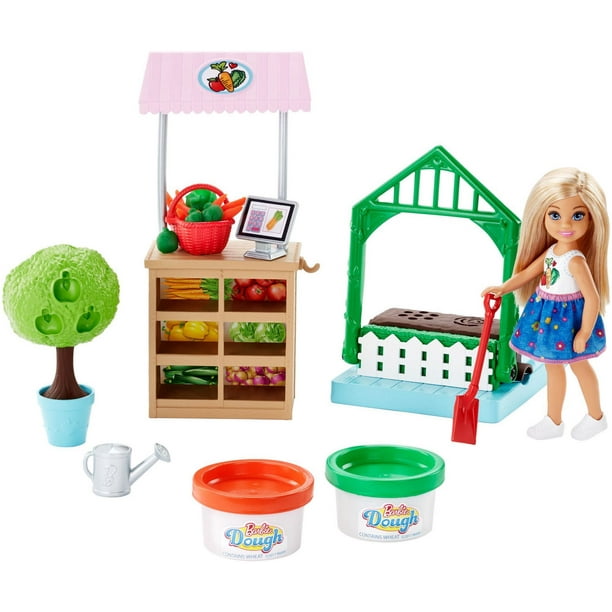 Barbie - Chelsea - Coffret de jeu Fruits et légumes