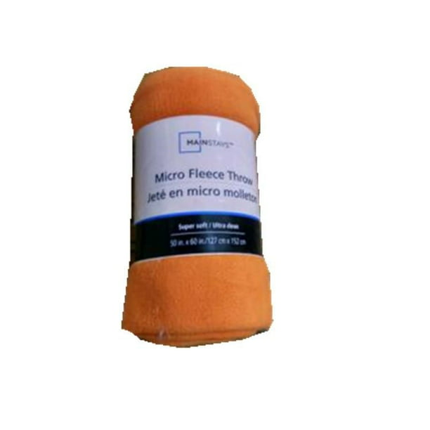 MAINSTAYS Microfleece Throw Walmart.ca