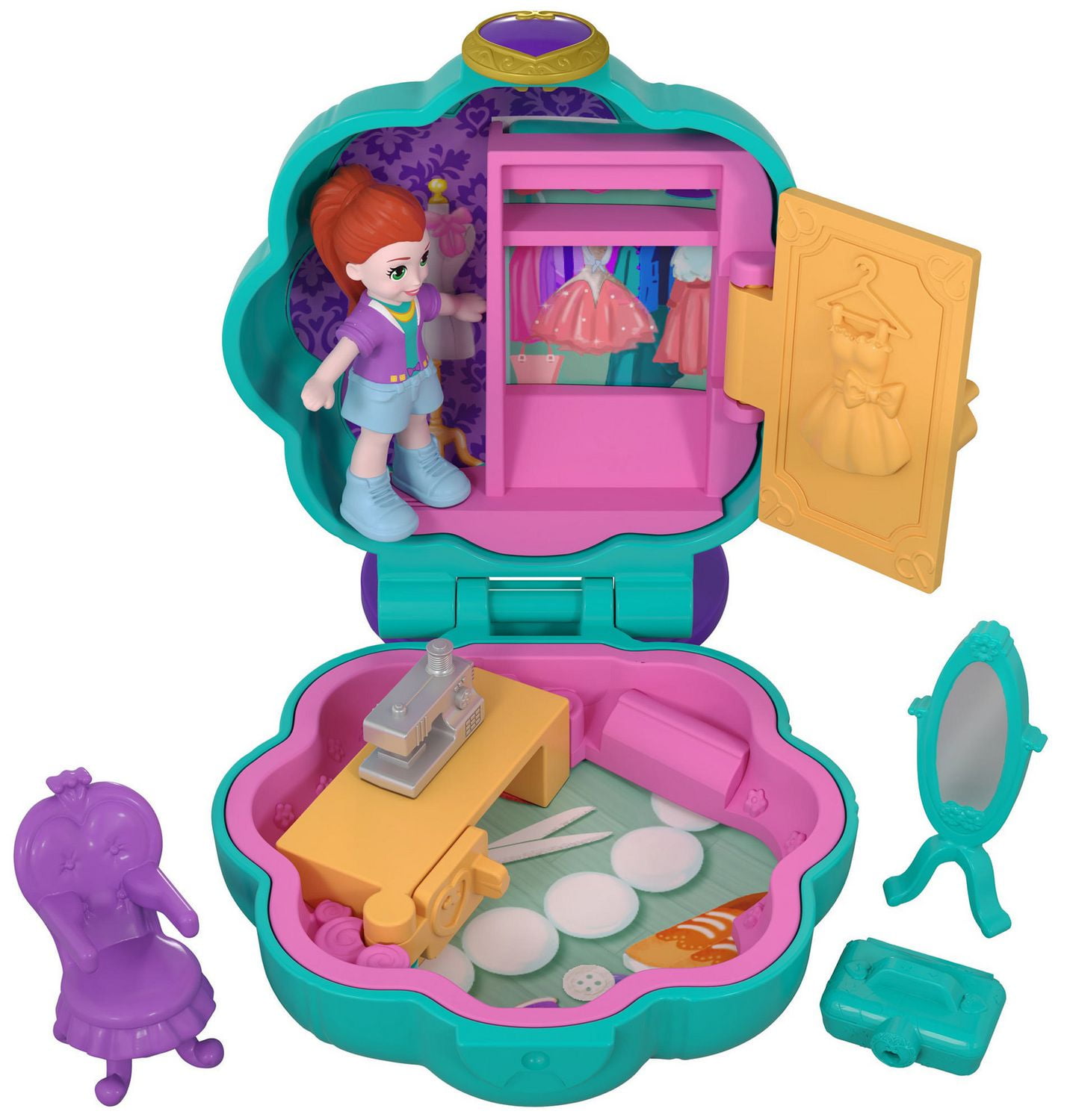 polly pocket closet