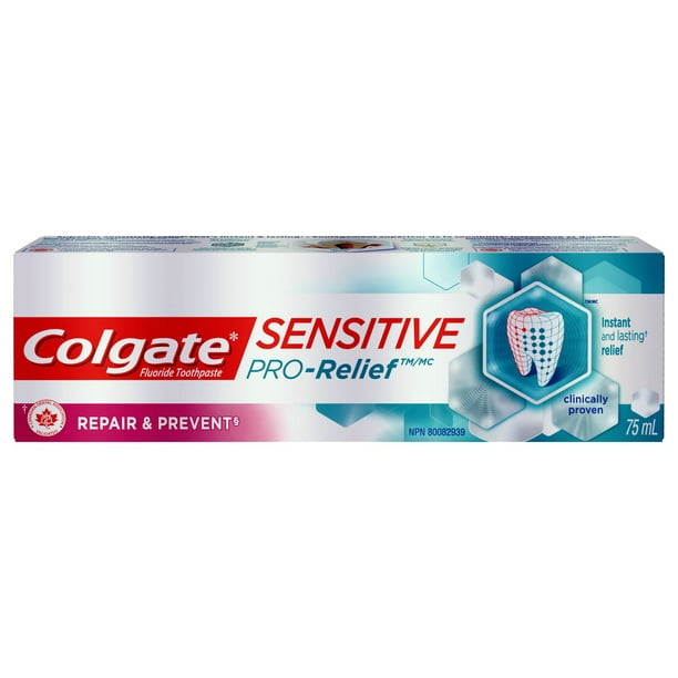 Dentifrice Colgate Sensitive Pro-Relief Réparation et prévention 75 ml