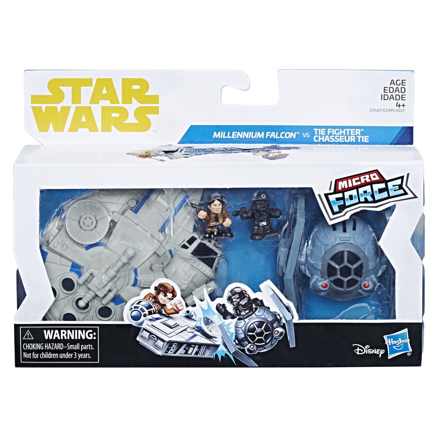 Star Wars Micro Force Duo de v hicules Faucon Millenium vs