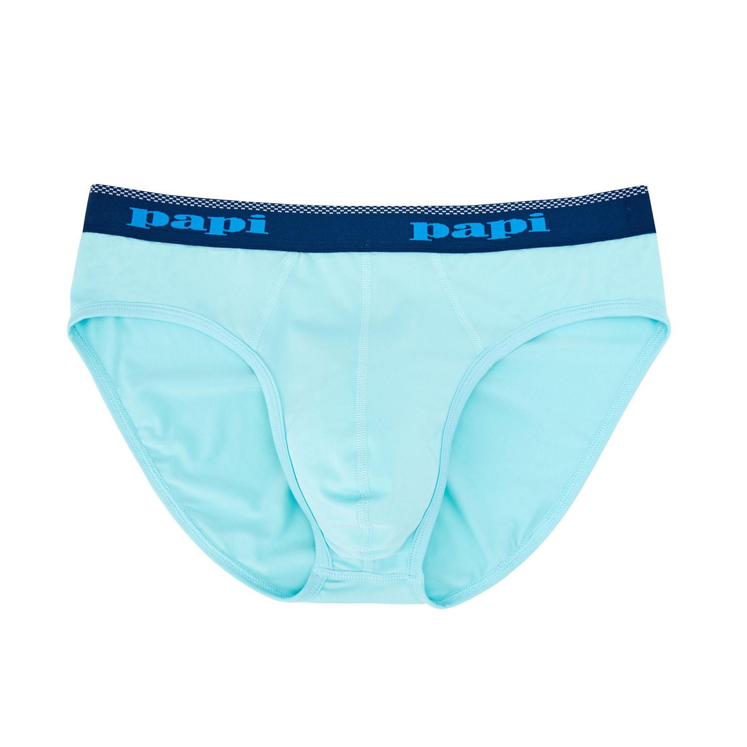 PAPI Men's Microfiber Low-Rise Briefs, Pack of 5