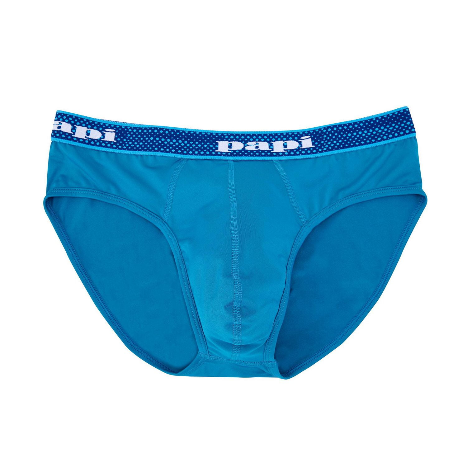 PAPI Men's Microfiber Low-Rise Briefs, Pack of 5