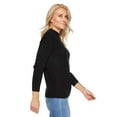 thumbnail image 2 of Iyla Women's Mock Neckline Sweater, 2 of 6