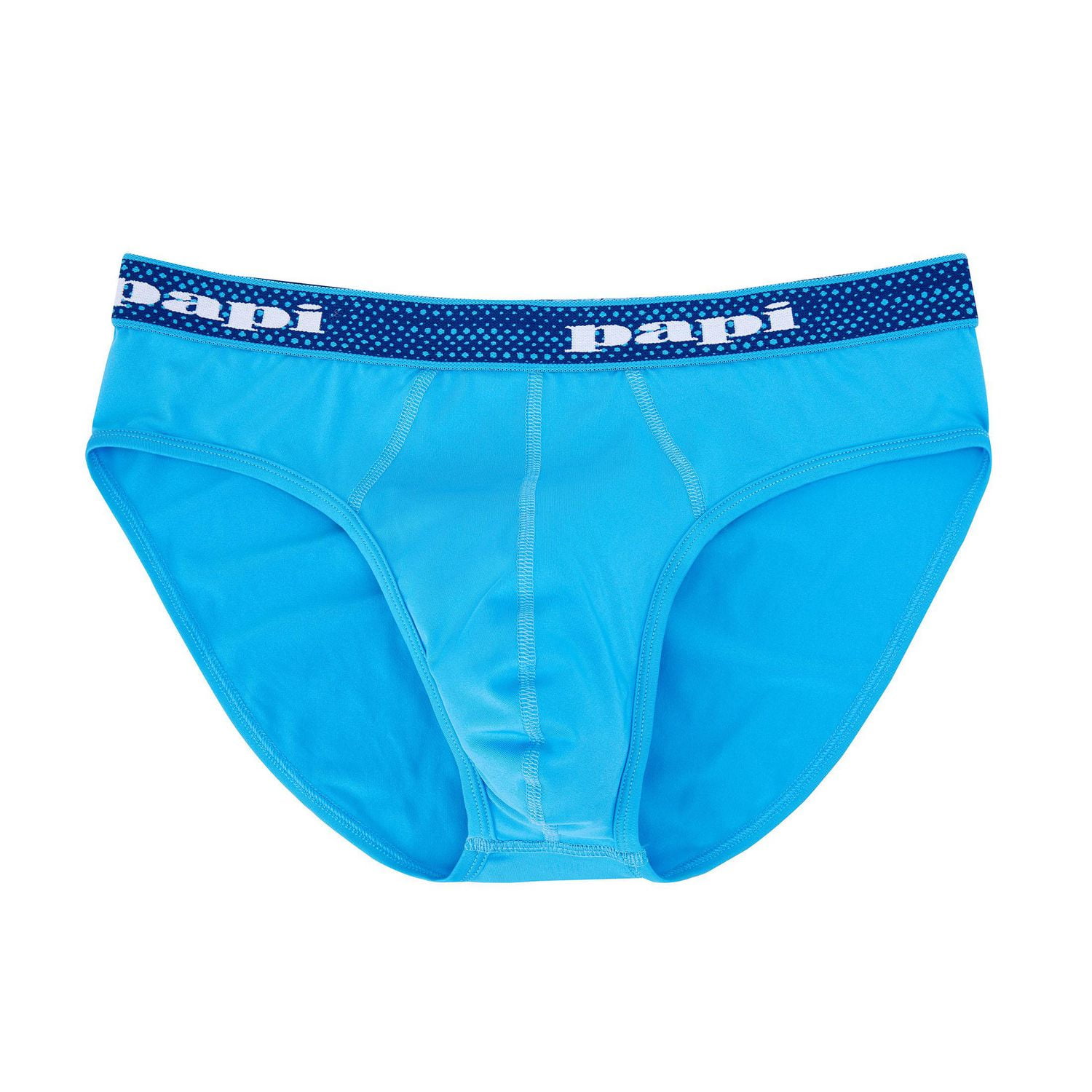 PAPI Men's Microfiber Low-Rise Briefs, Pack of 5