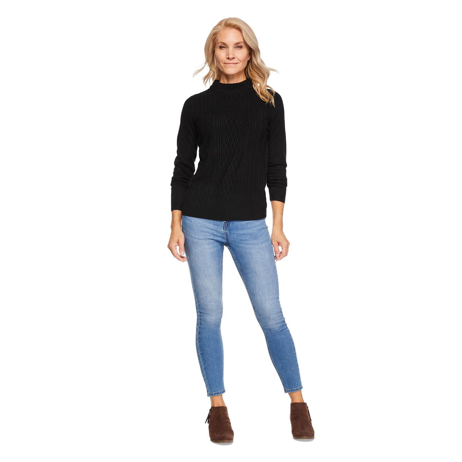Iyla Women's Mock Neckline Sweater