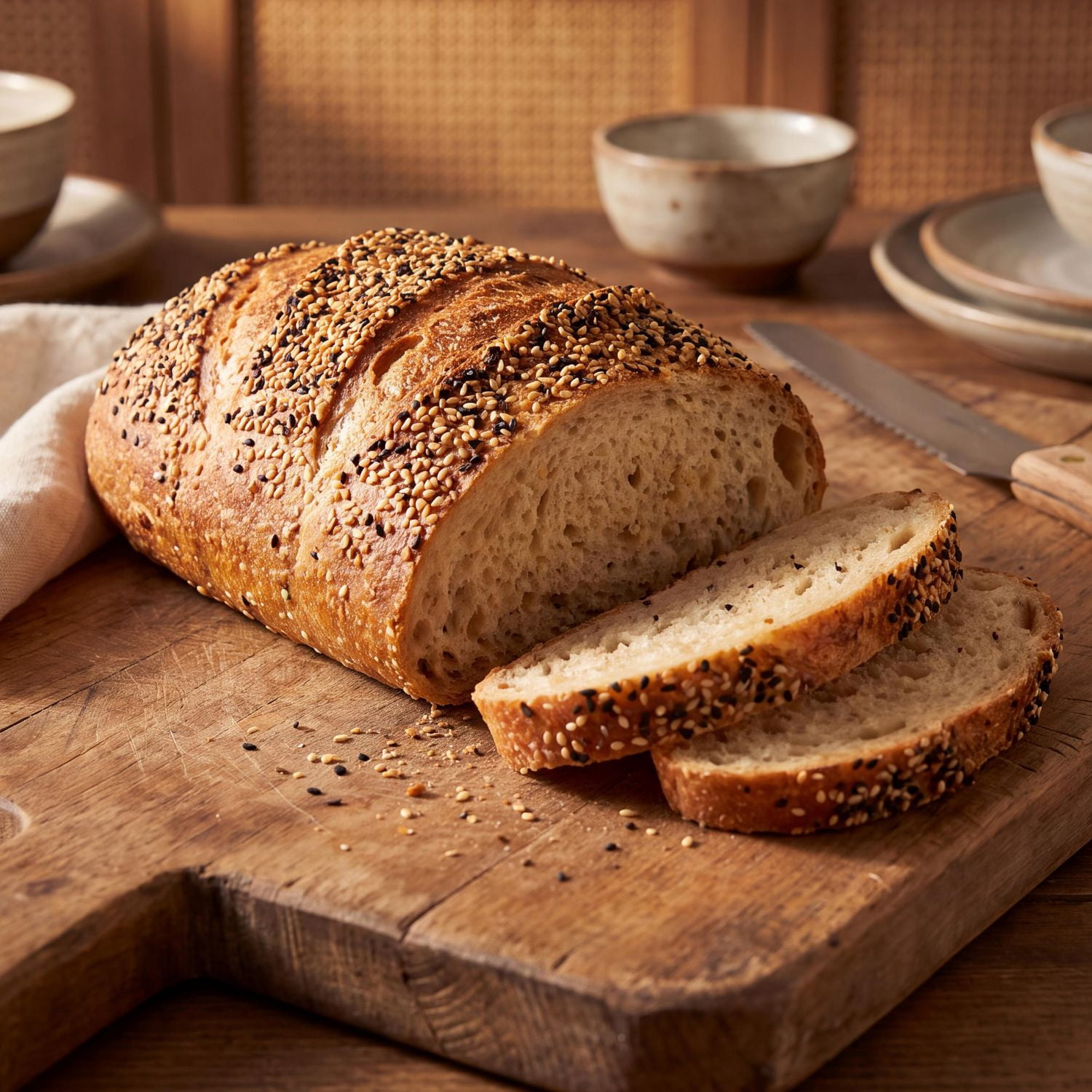 thumbnail image 2 of Your Fresh Market Sourdough Everything Loaf, 450 g, 2 of 6